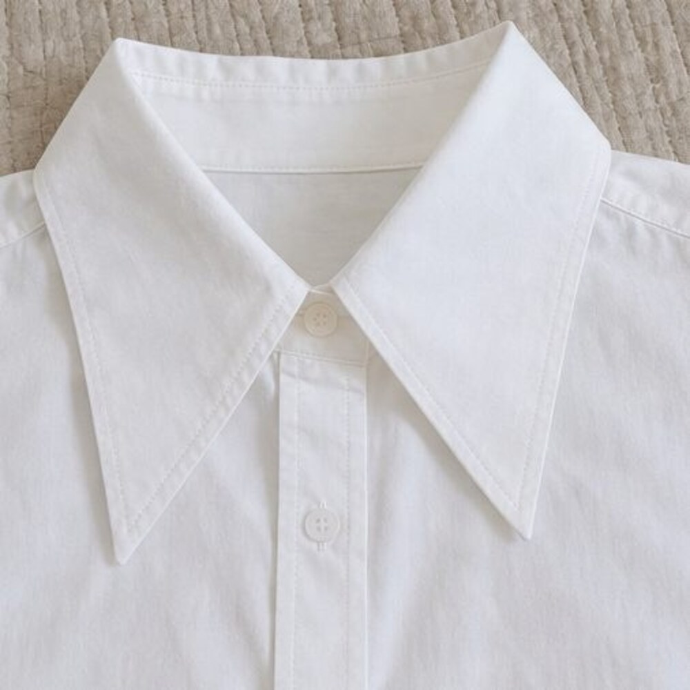 Camel Button Blouse - Picture 4 of 6
